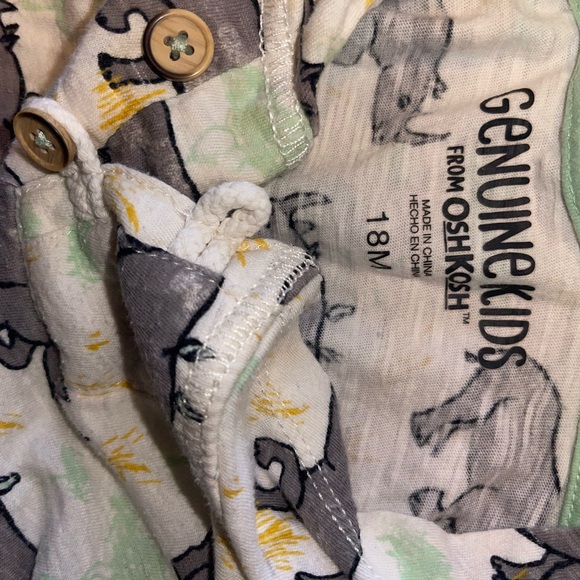 OshKosh Hoodie 18mo Like New - Picture 2 of 2